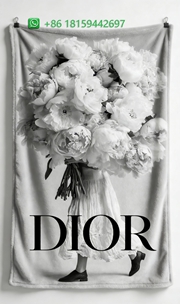 Dior Throw Blankets